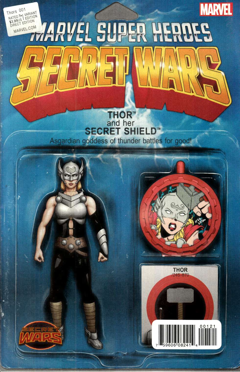 Thors #1 Christopher Action Figure Variant Cover [Marvel Comic] THUMBNAIL