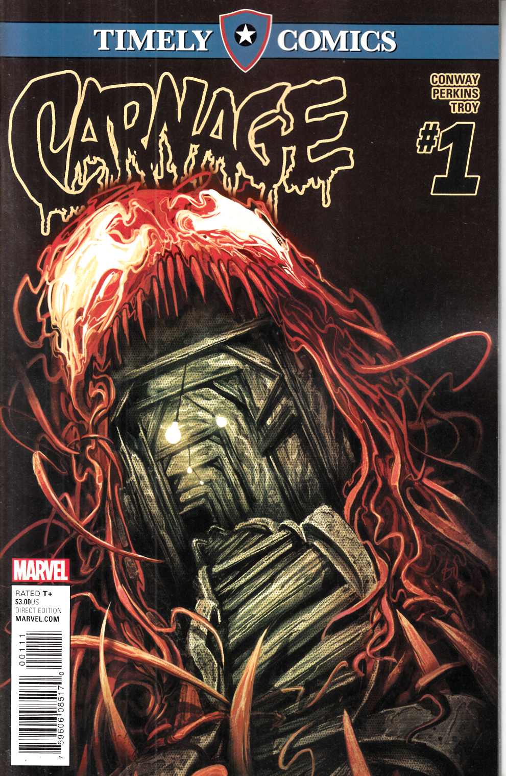 Timely Comics Carnage #1 Near Mint (9.4) [Marvel Comic] LARGE