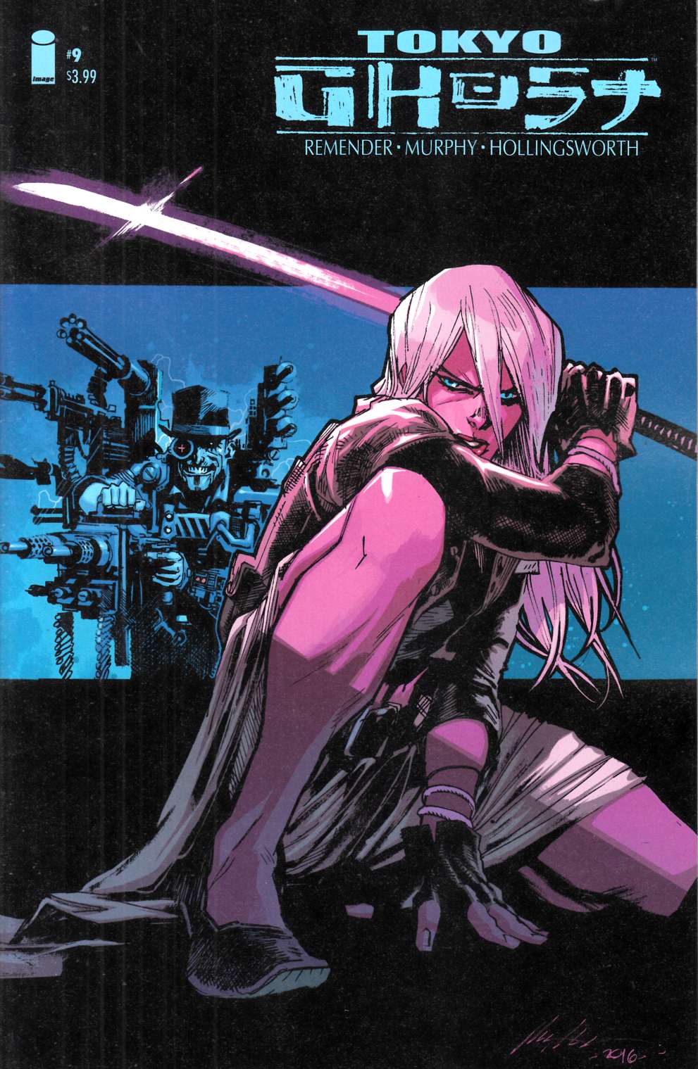Tokyo Ghost #9 Cover B Near Mint (9.4) [Image Comic] THUMBNAIL