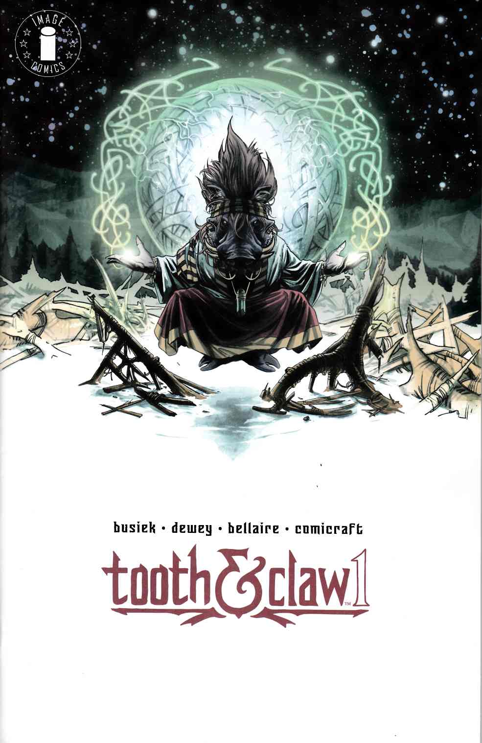 Autumnlands Tooth & Claw #1 Cover C- Circle Logo Edition [Image Comic] THUMBNAIL