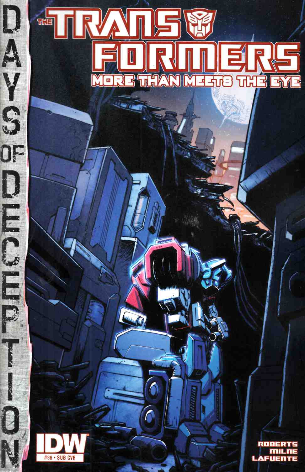 Transformers More than Meets the Eye #36 Subscription Cover Very Fine (8.0) [IDW Comic] THUMBNAIL