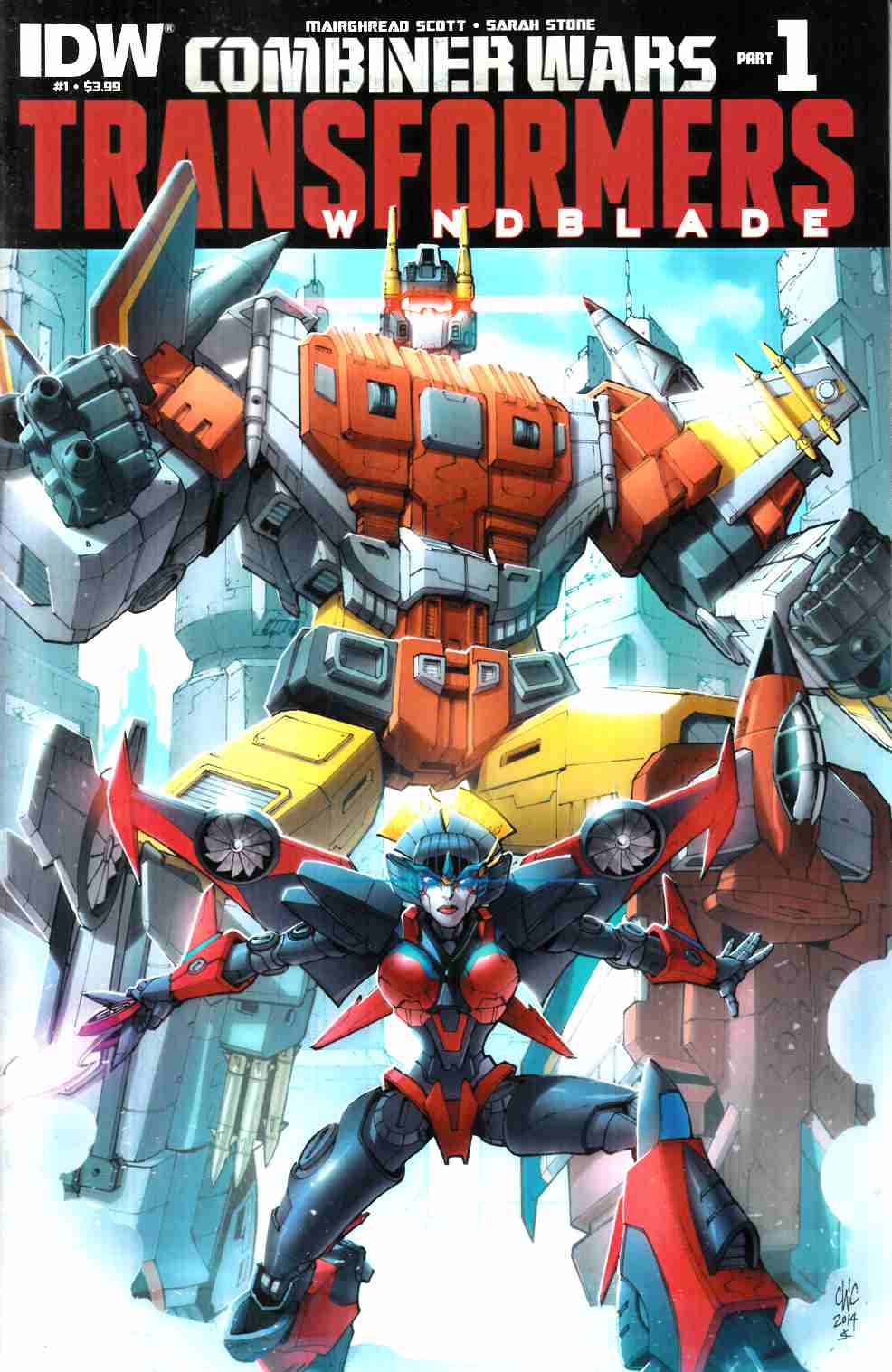 Transformers Windblade Combiner Wars #1 [IDW Comic] THUMBNAIL
