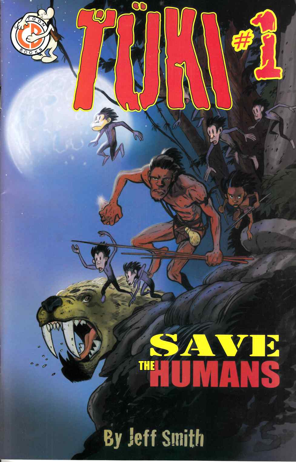 Tuki Save the Humans #1 Near Mint (9.4) [Cartoon BooksComic] LARGE