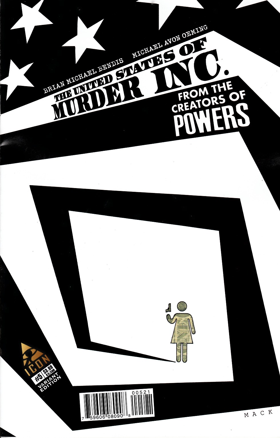 United States of Murder Inc #5 Mack Variant Cover [Comic] THUMBNAIL
