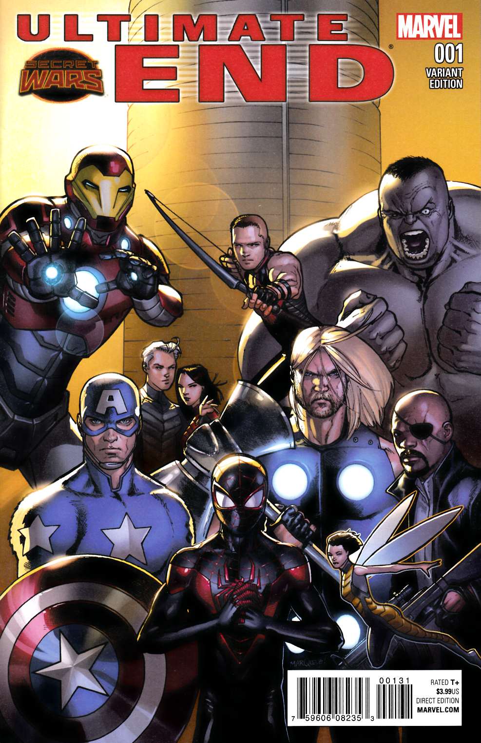 Ultimate End #1 Marquez Variant Cover [Marvel Comic] THUMBNAIL