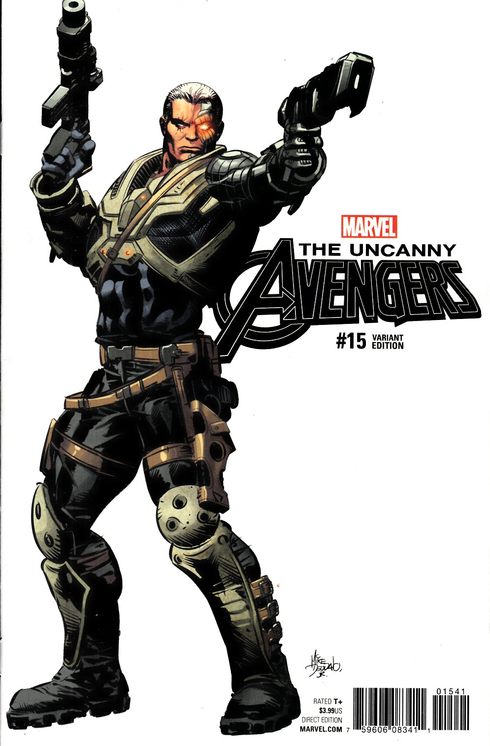 Uncanny Avengers #15 Deodato Teaser Variant Cover [Marvel Comic] LARGE