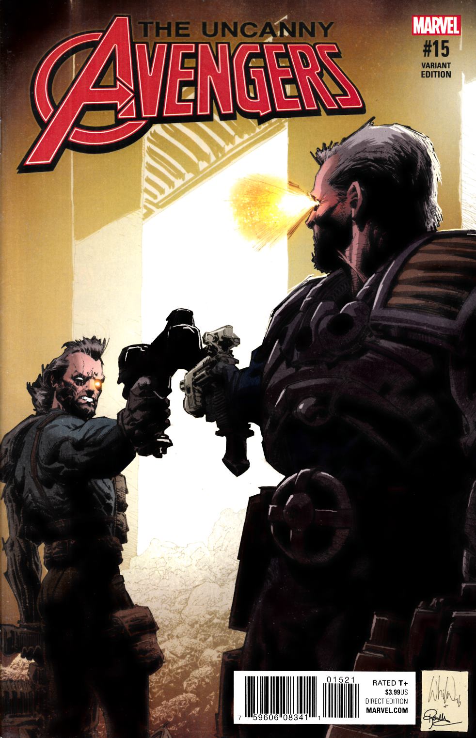 Uncanny Avengers #15 Portacio Variant Cover [Marvel Comic] LARGE