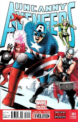 Uncanny Avengers #4 Cassaday Incentive Variant Cover [Comic] LARGE