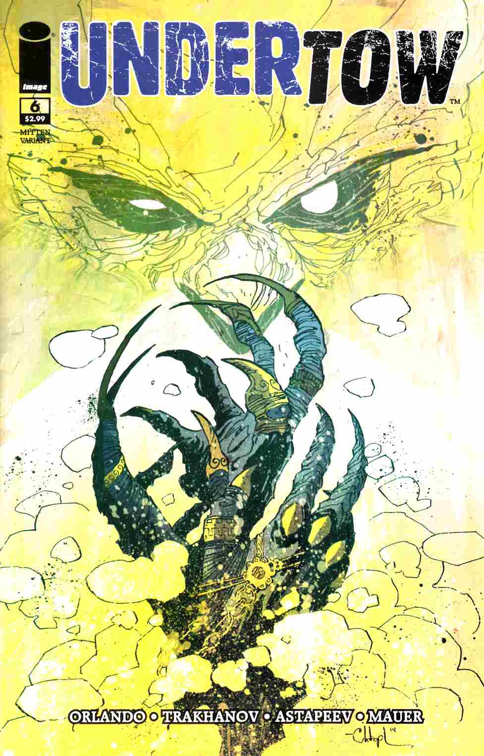 Undertow #6 Cover B- Mitten [Comic] THUMBNAIL