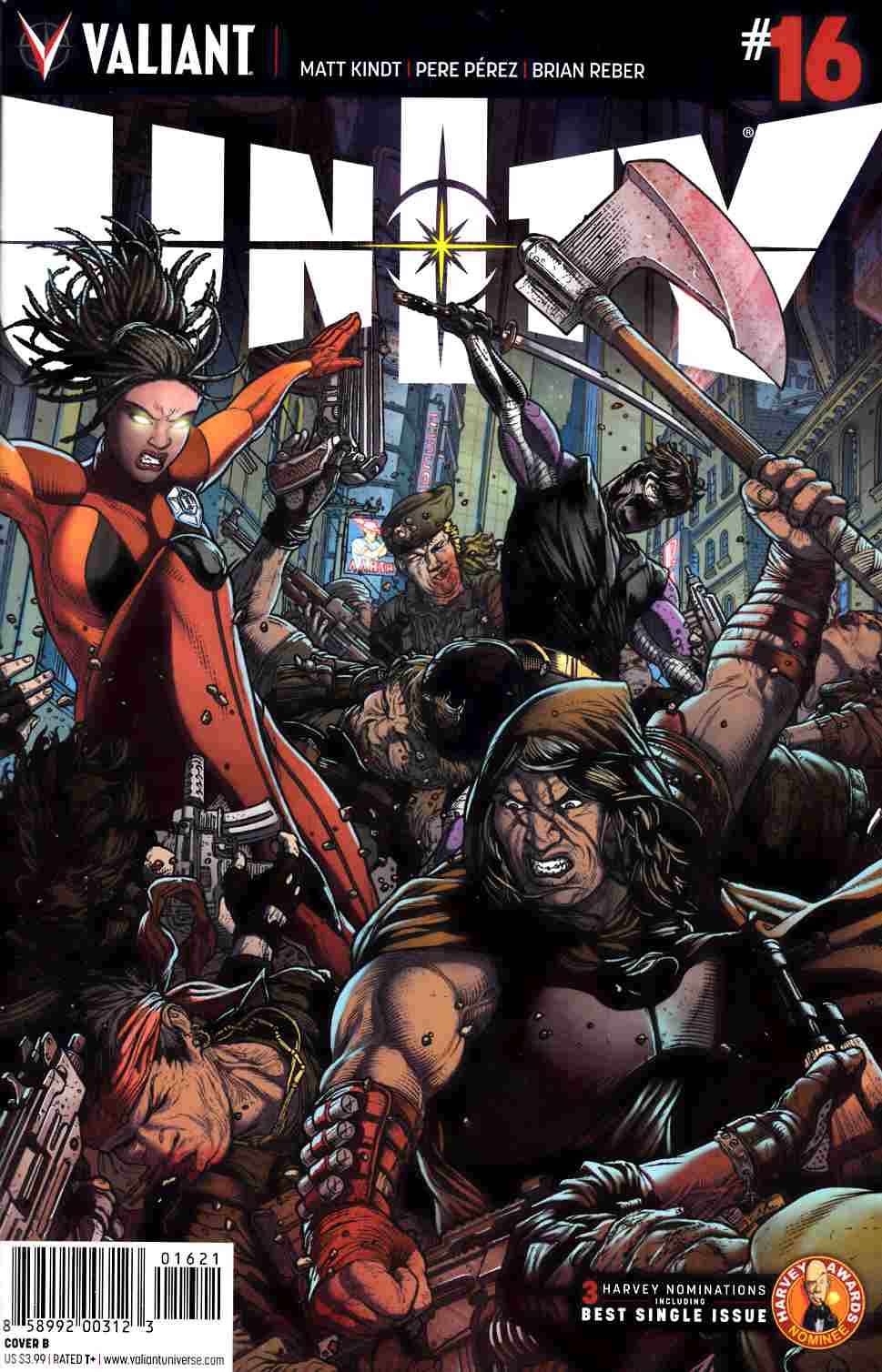 Unity #16 Cover B- Ryp [Valiant Comic] LARGE