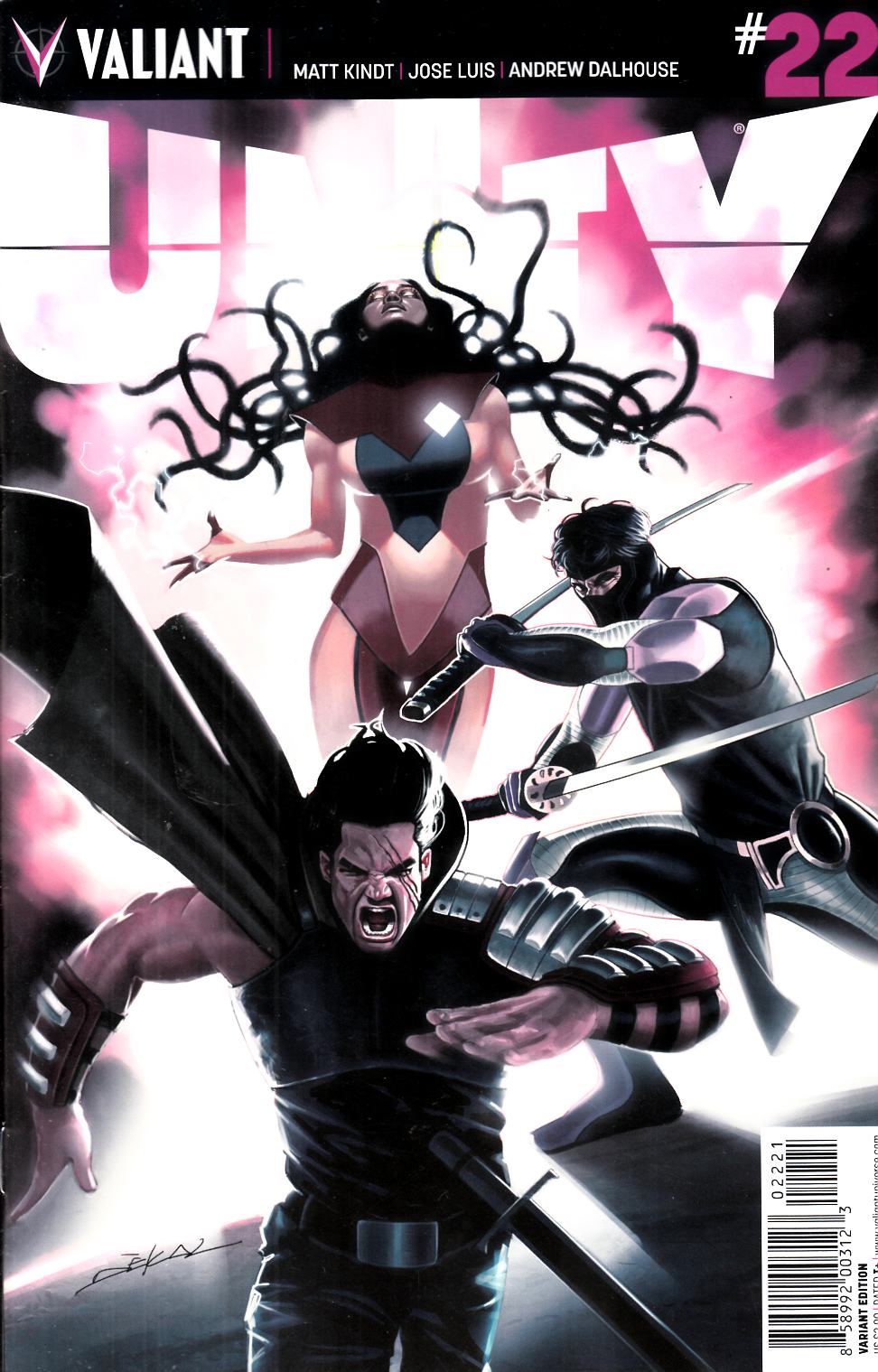 Unity #22 Cover B- Dekal Incentive [Valiant Comic] THUMBNAIL
