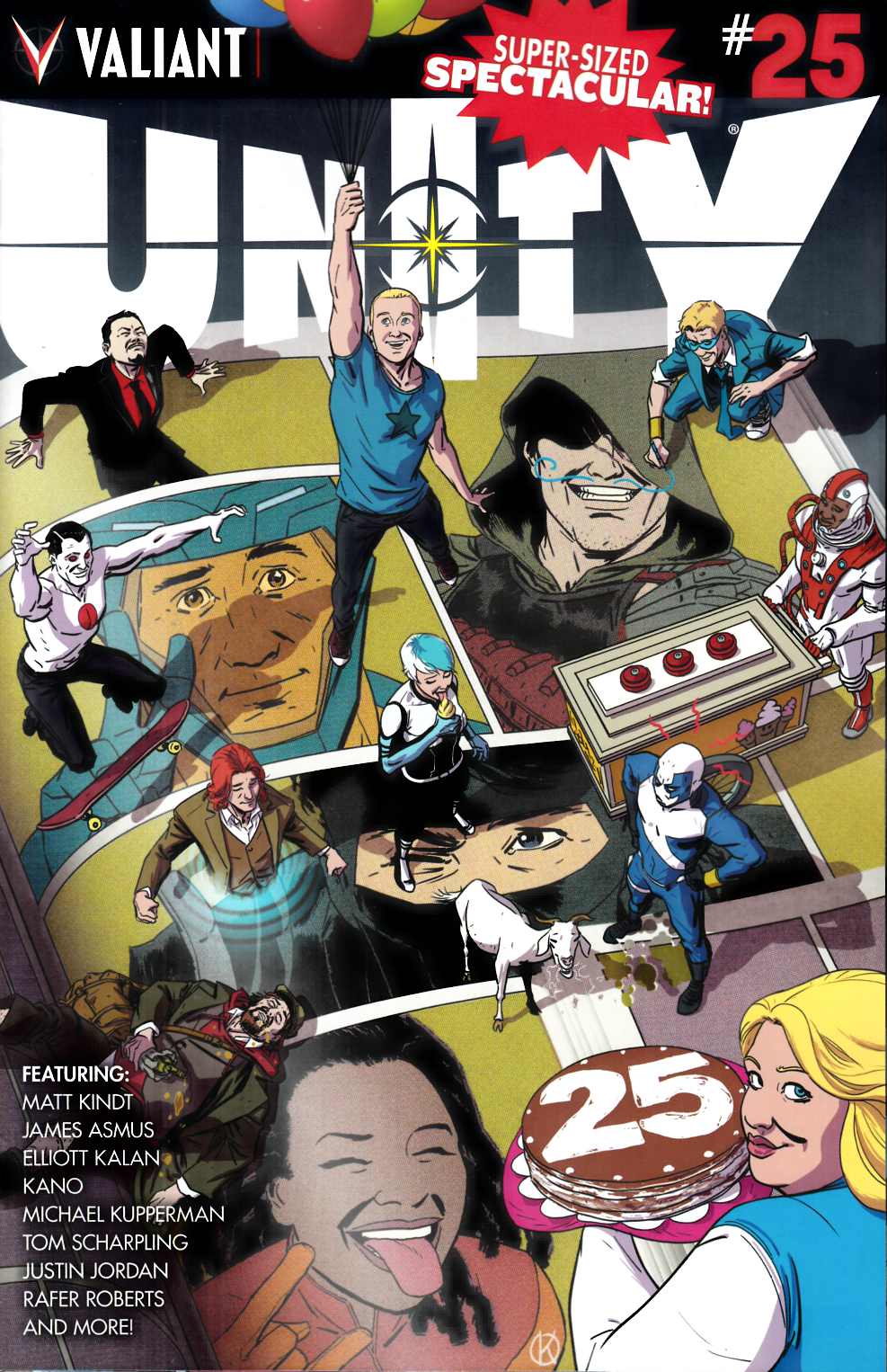 Unity #25 Cover A- Kano [Valiant Comic] THUMBNAIL