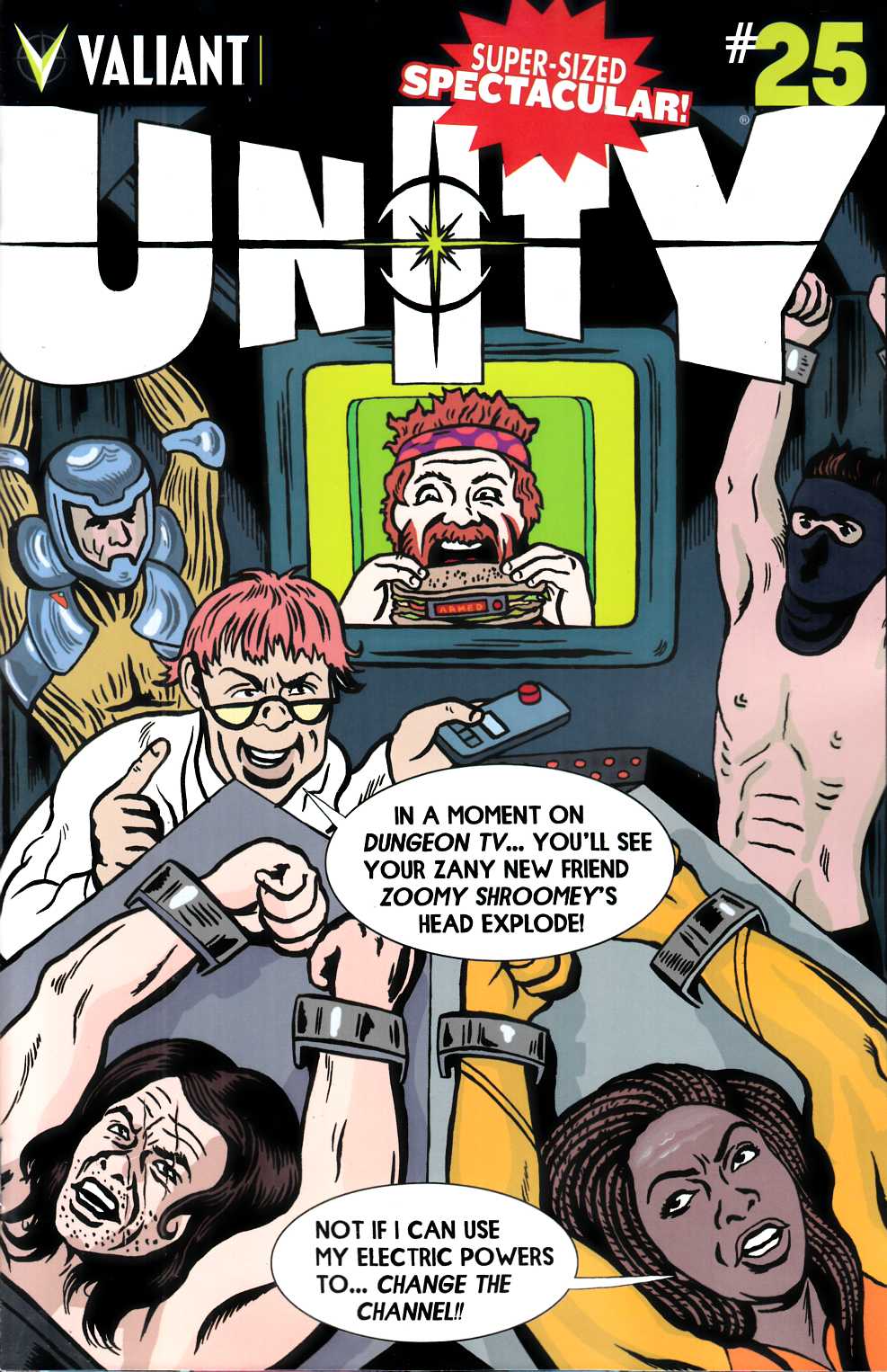 Unity #25 Cover D- Kupperman [Valiant Comic] THUMBNAIL