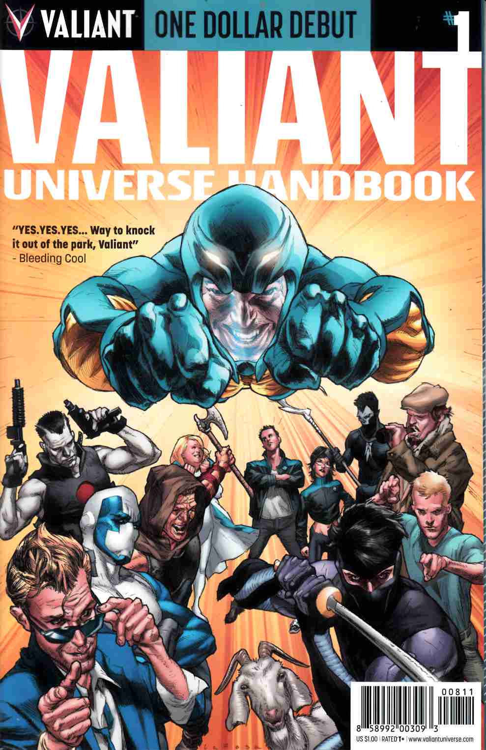 Valiant Universe Handbook 2014 (One Shot) One Dollar Debut Edition [Comic] THUMBNAIL