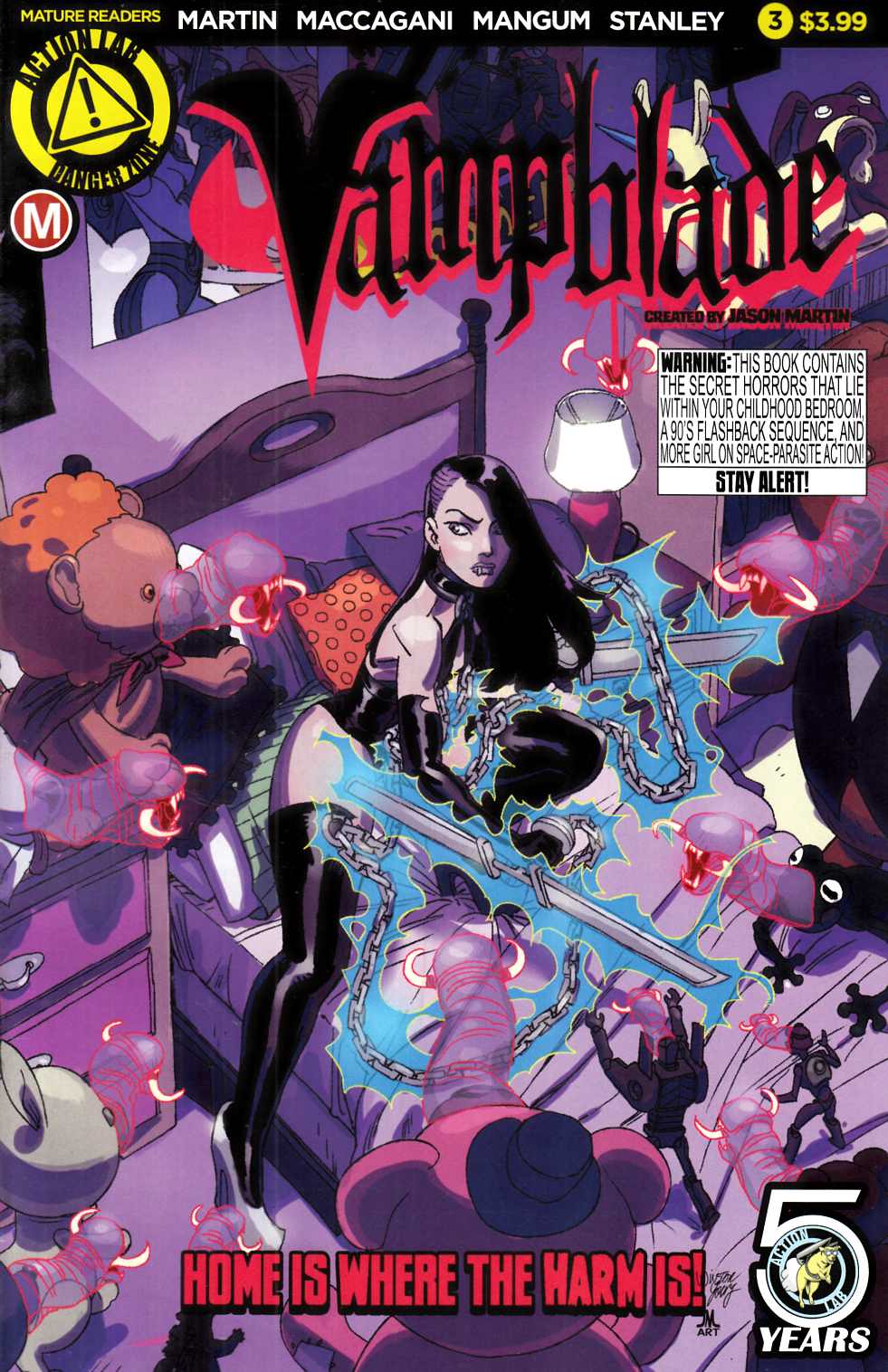 Vampblade #3 Cover A Young [Danger Zone Comic] THUMBNAIL