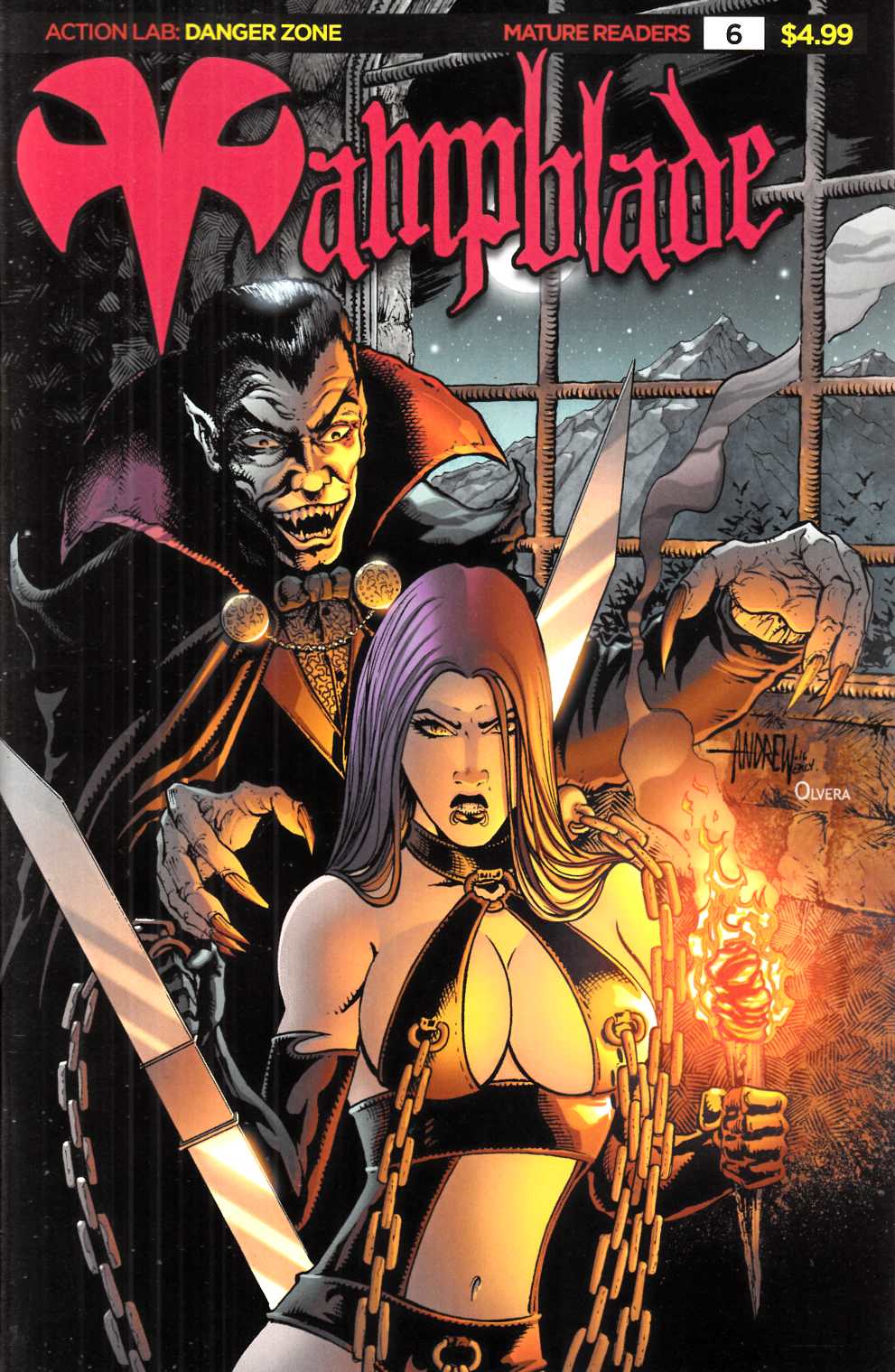 Vampblade #6 Cover E- 90s Monster [Danger Zone Comic] THUMBNAIL