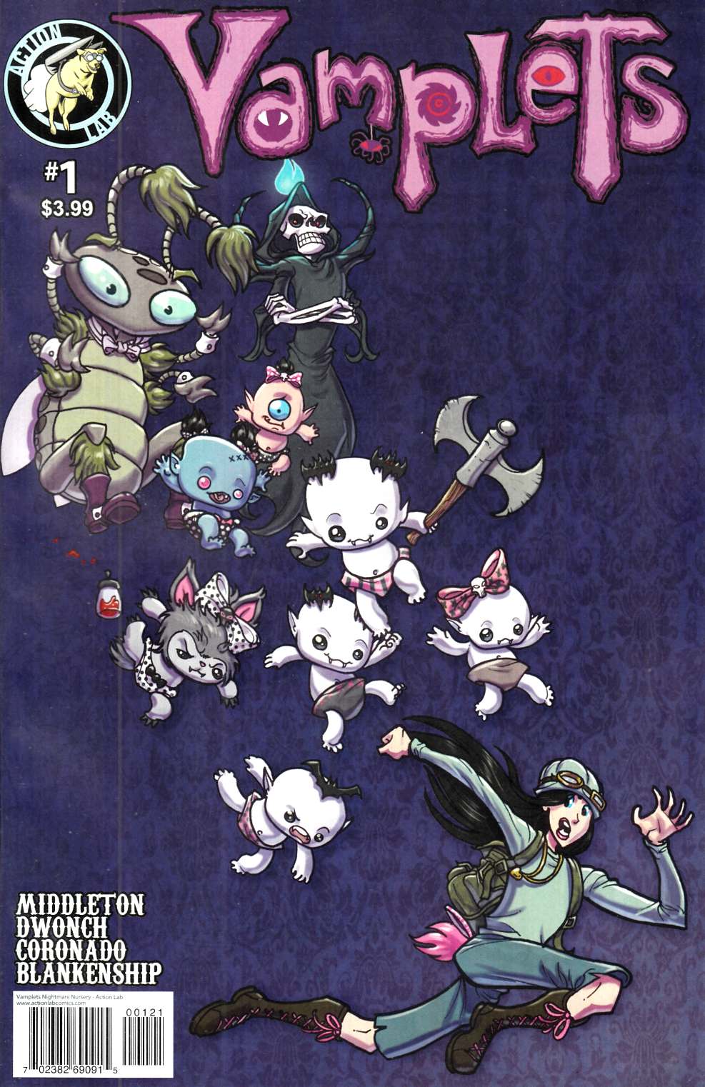 Vamplets Nightmare Nursery #1 Blankenship Variant Cover [Action Lab Comic] THUMBNAIL