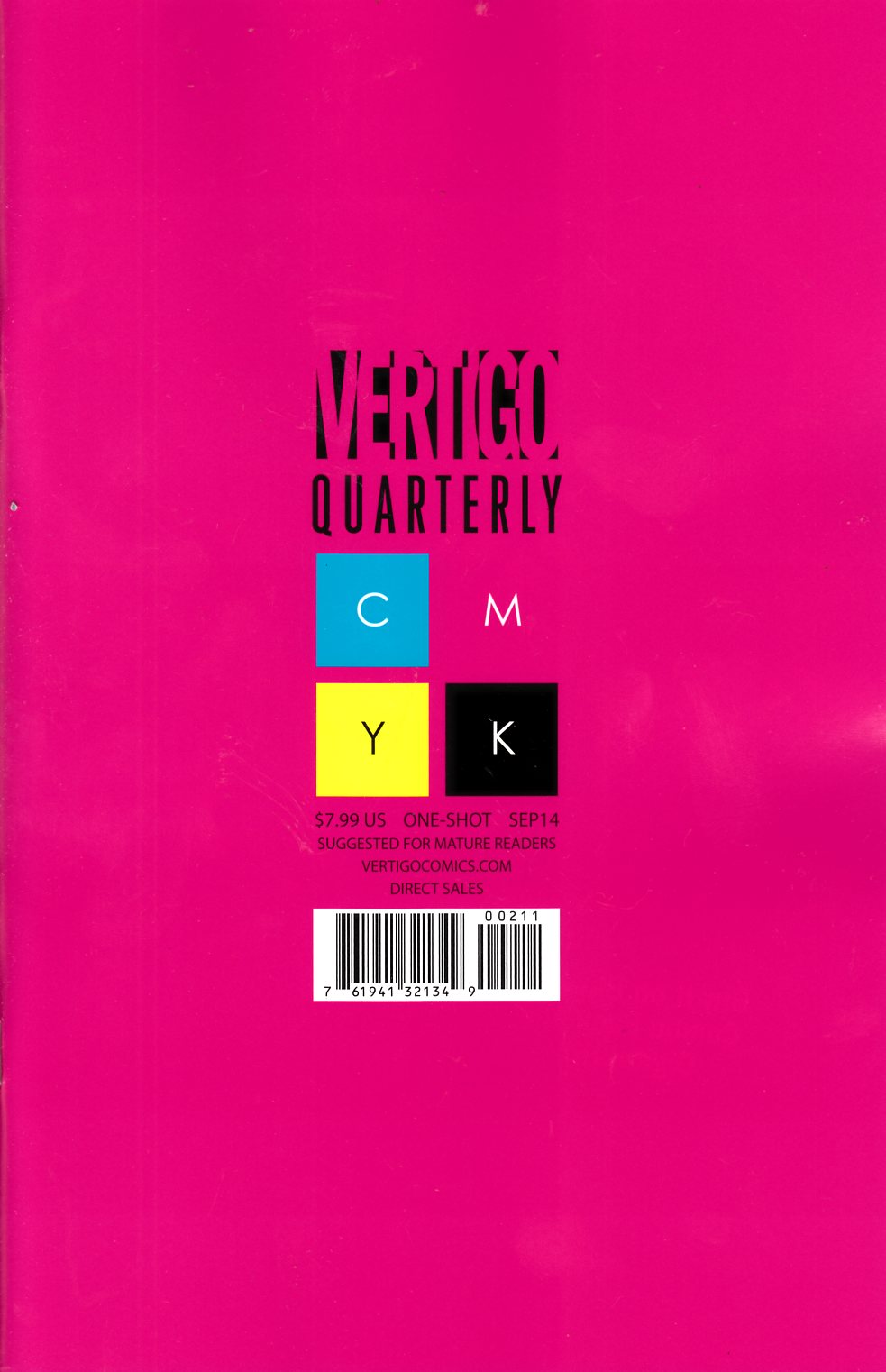 Vertigo Quarterly #1 Magenta [Comic] THUMBNAIL