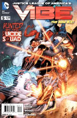 Justice League of Americas Vibe #5 [DC Comic] LARGE