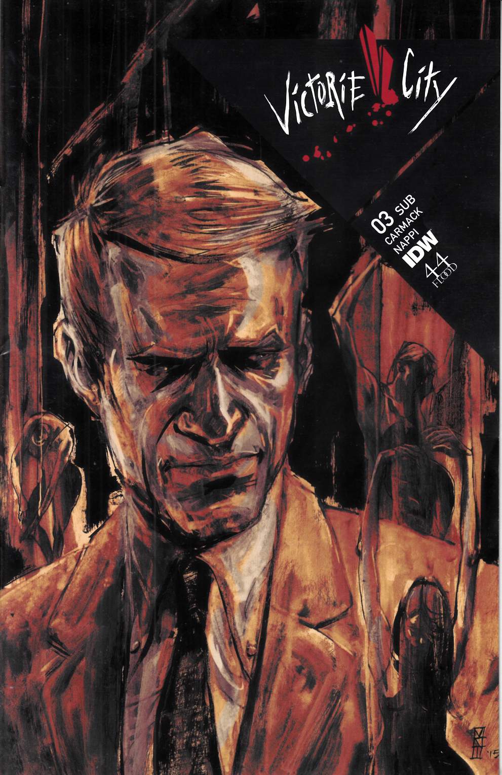 Victorie City #3 Subscription Cover Near Mint (9.4) [IDW Comic] LARGE