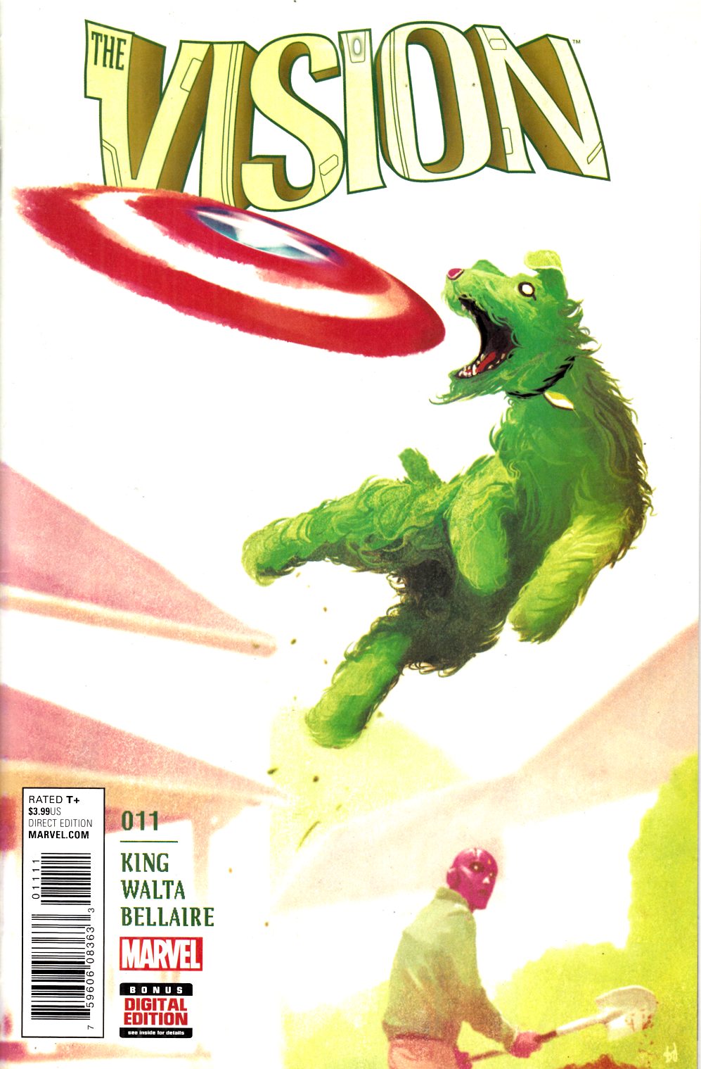 Vision #11 Near Mint (9.4) [Marvel Comic] LARGE