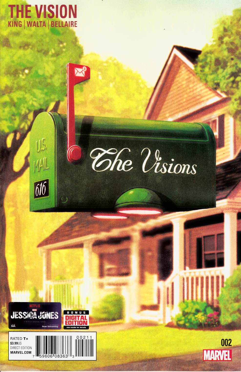 Vision #2 Near Mint (9.4) [Marvel Comic] THUMBNAIL