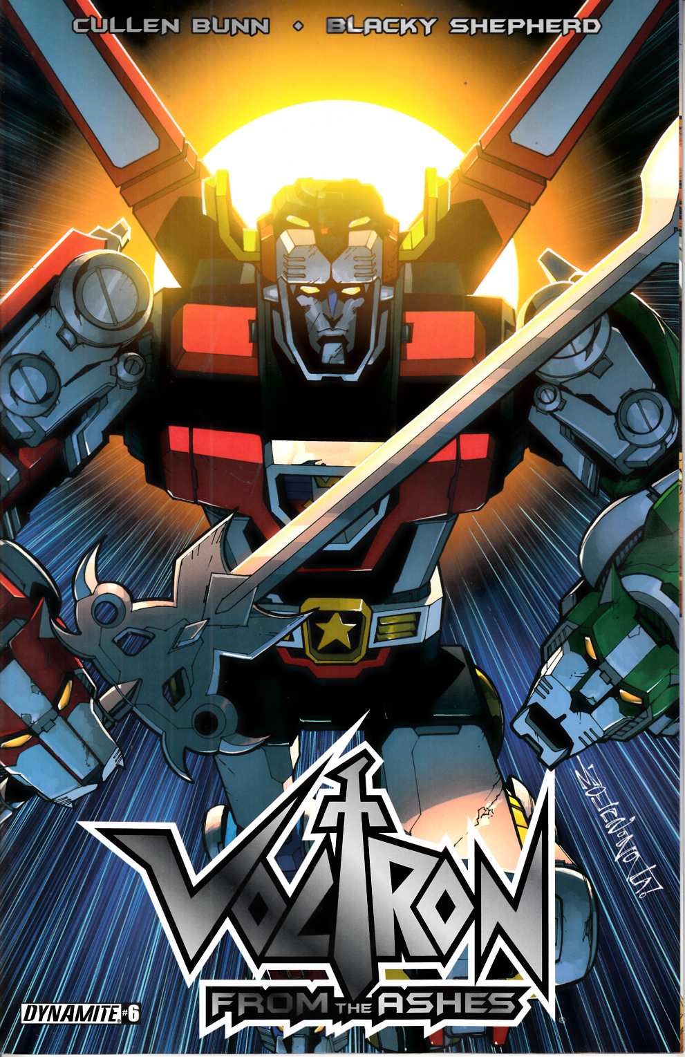 Voltron From the Ashes #6 [Dynamite Comic] THUMBNAIL