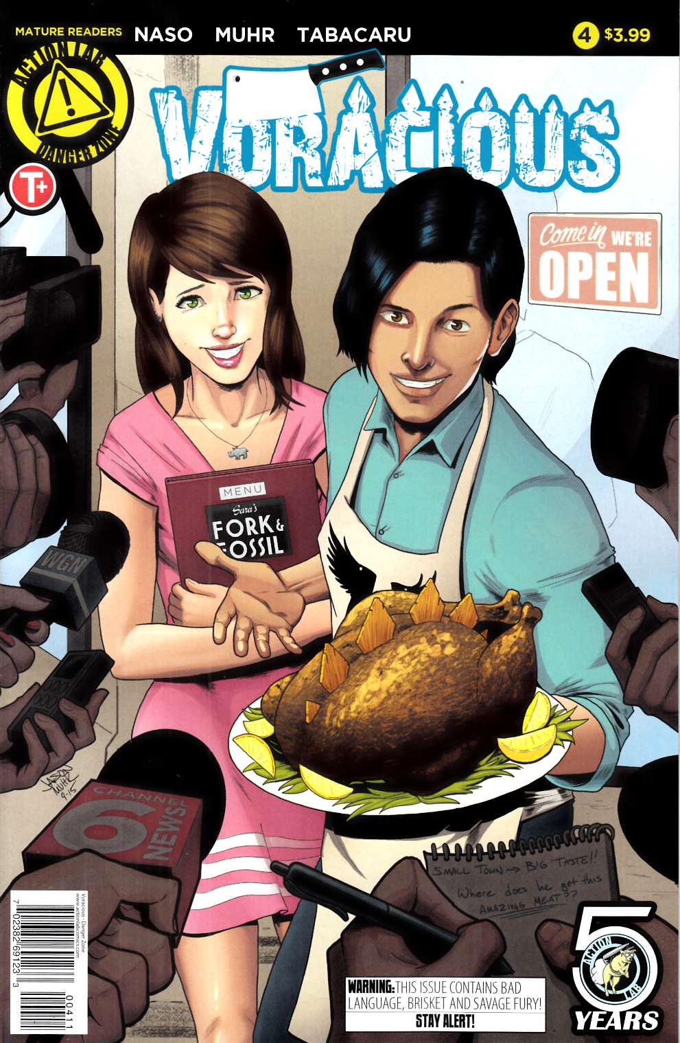 Voracious #4 Cover A [Action Lab Comic] THUMBNAIL