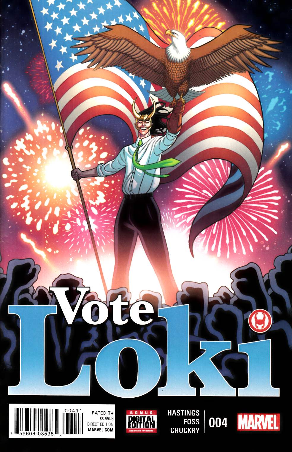 Vote Loki #4 Near Mint (9.4) [Marvel Comic] MAIN