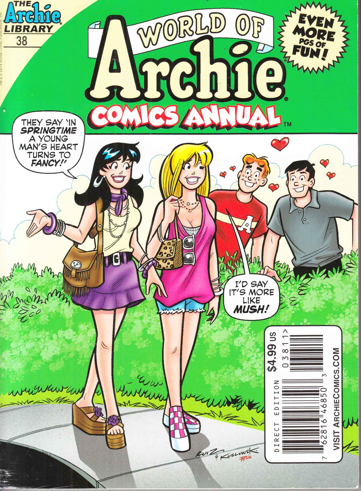 World of Archie Double Digest #38 Near Mint (9.4) [Archie Comic] THUMBNAIL