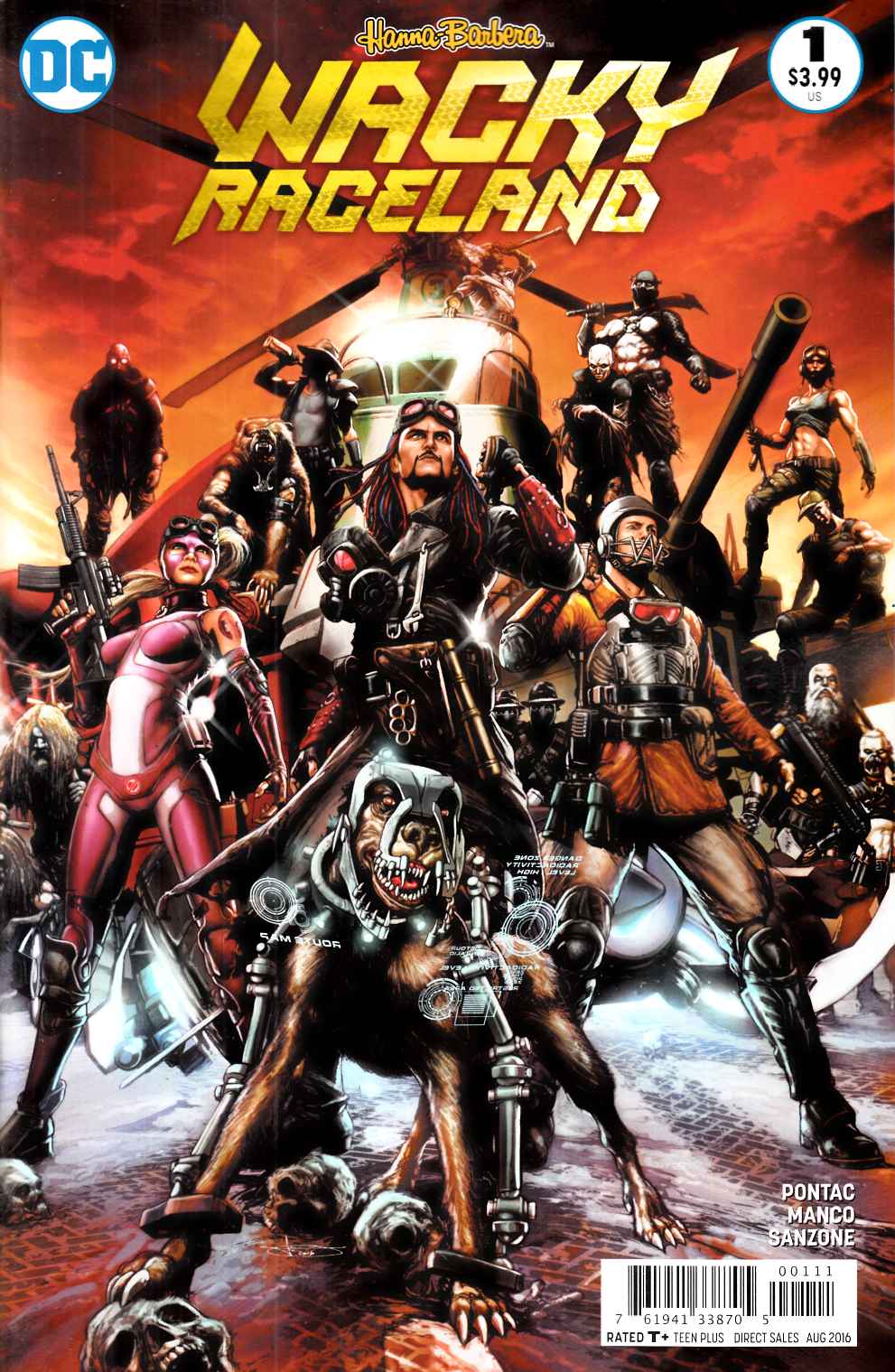 Wacky Raceland #1 [DC Comic] THUMBNAIL