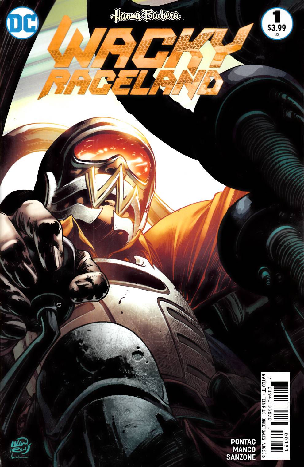 Wacky Raceland #1 Peter Perfect Variant Cover [DC Comic] THUMBNAIL