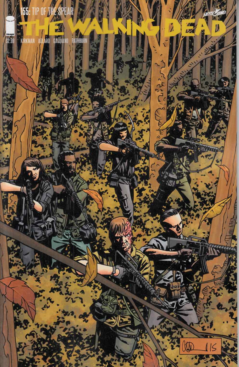 Walking Dead #155 Near Mint (9.4) [Image Comic] THUMBNAIL
