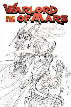 Warlord of Mars #13 Second Printing Near Mint (9.4) [Dynamite Comic] LARGE