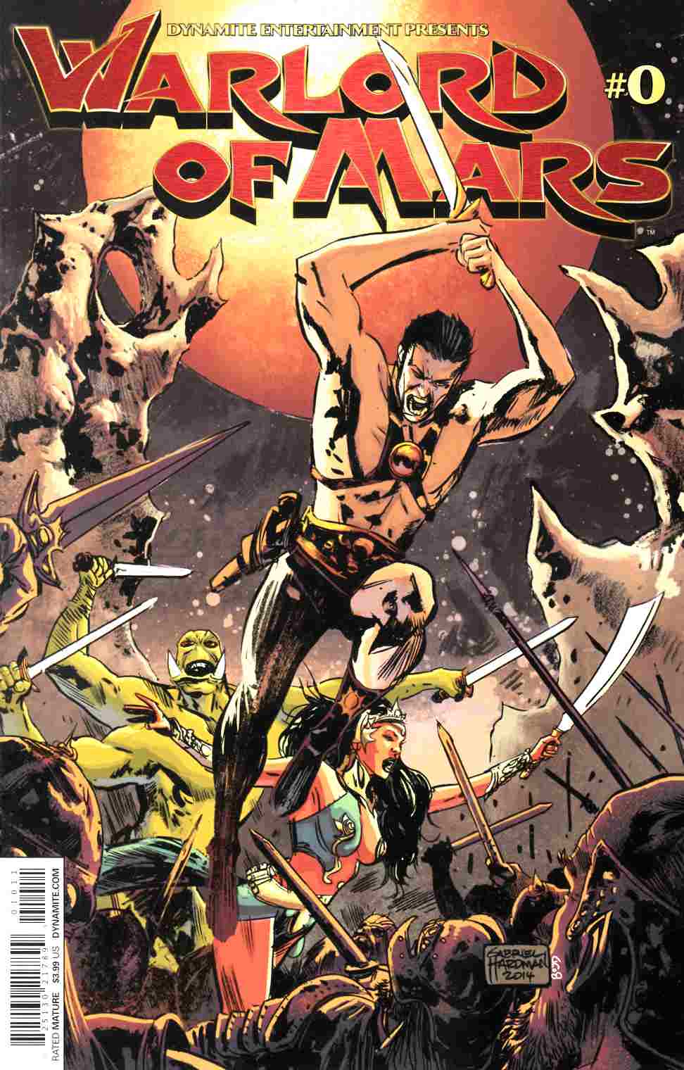 Warlord of Mars #0 Very Fine (8.0) [Dynamite Comic] THUMBNAIL