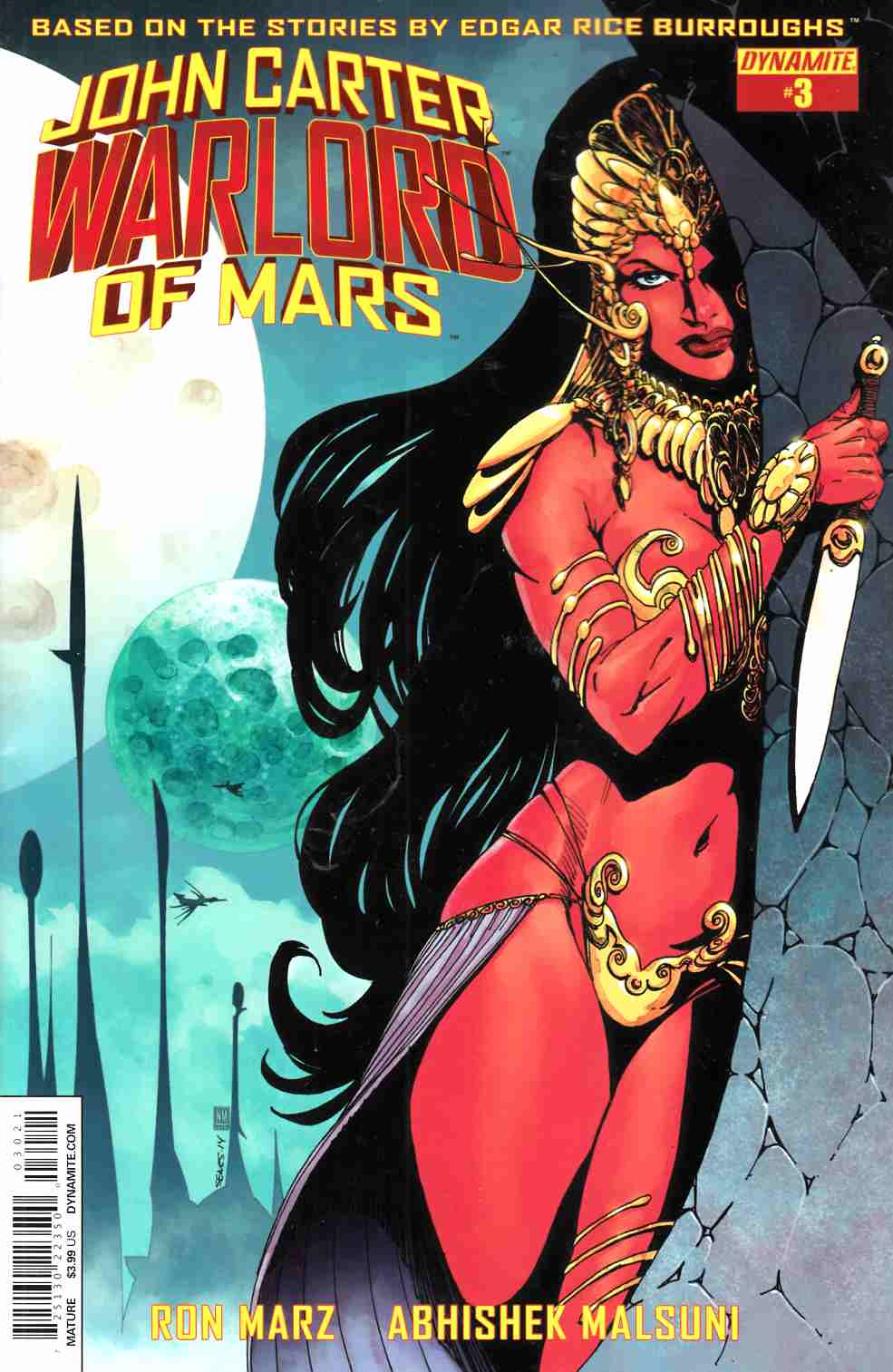 John Carter Warlord #3 Cover B- Sears [Dynamite Comic] THUMBNAIL