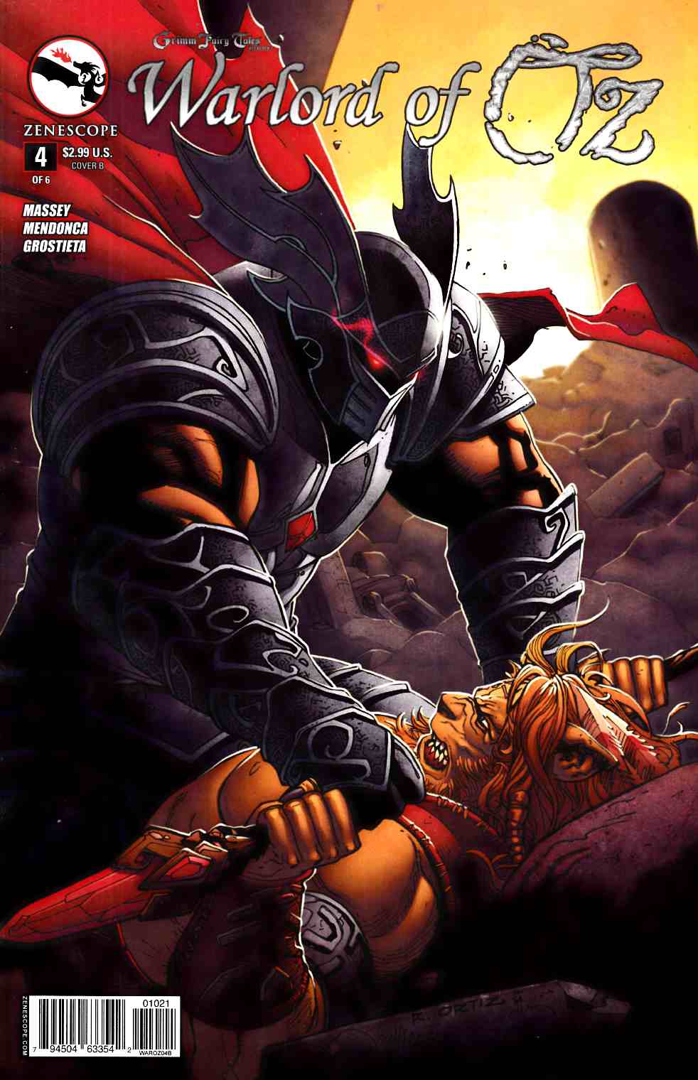 Warlord of Oz #4 Cover B- Ortiz [Zenescope Comic] THUMBNAIL