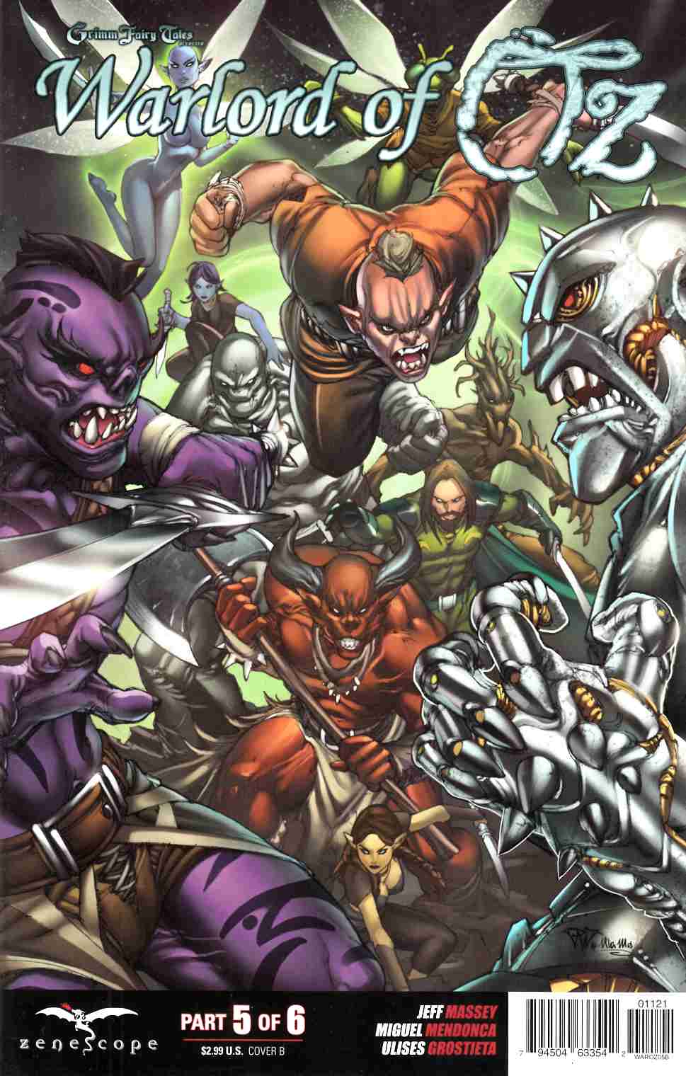 Warlord Of Oz #5 Cover B- Pantalena [Zenescope Comic] THUMBNAIL