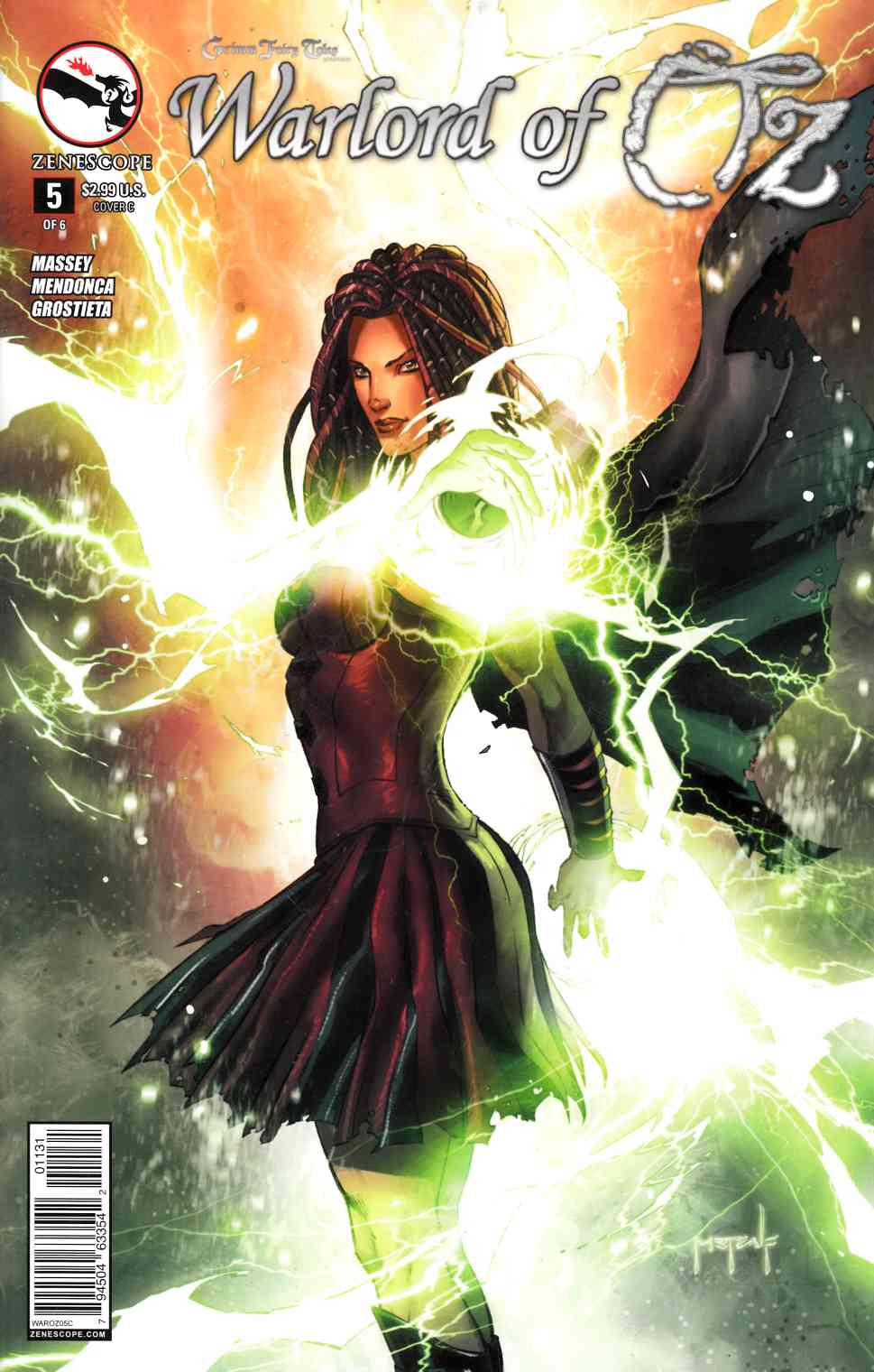 Warlord Of Oz #5 Cover C- Metcalf [Zenescope Comic] THUMBNAIL