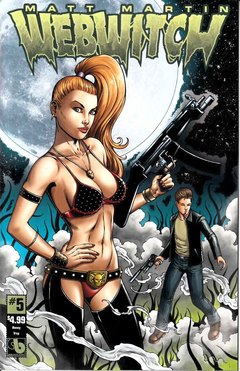 Webwitch #5 Honey Trap Cover [Boundless Comic] THUMBNAIL