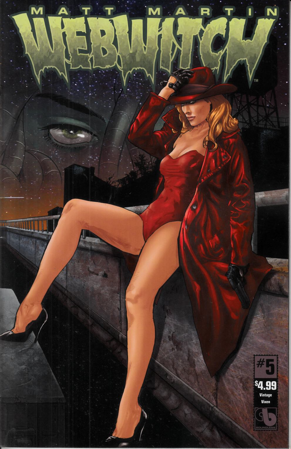 Webwitch #5 Vintage Vixen Cover [Boundless Comic] THUMBNAIL