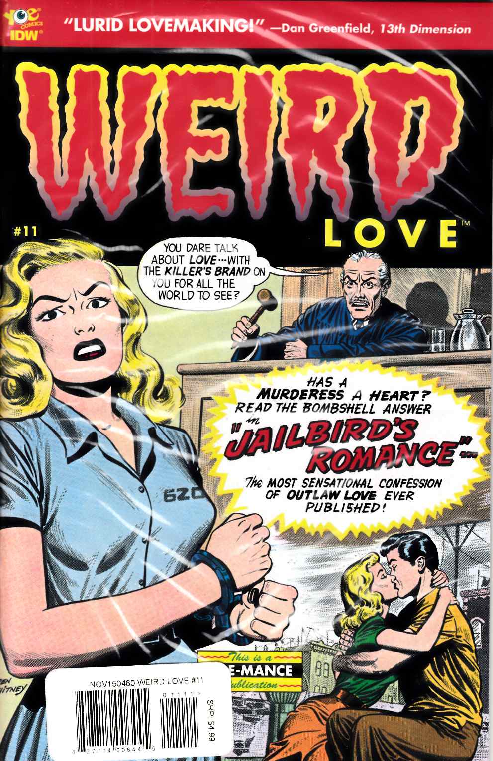 Weird Love #11 Near Mint (9.4) [IDW Comic] THUMBNAIL