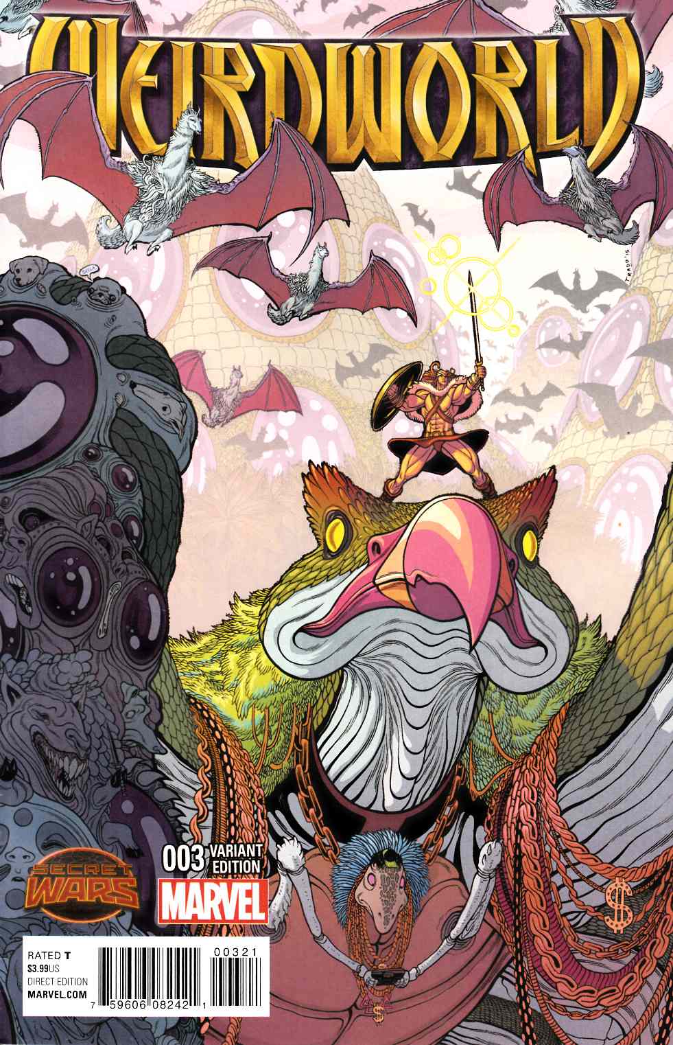 Weirdworld #3 Moore Variant Cover [Marvel Comic] THUMBNAIL