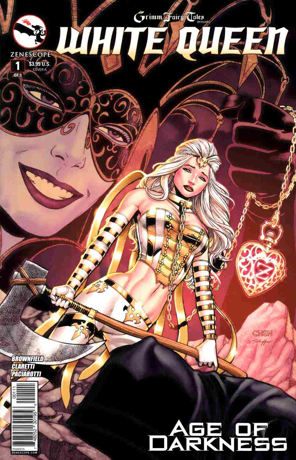 GFT White Queen #1 Cover A- Chen [Zenescope Comic] THUMBNAIL