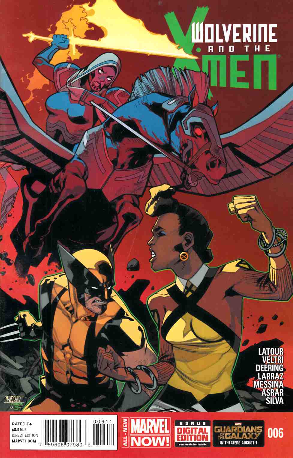 Wolverine and the X-Men #6 Near Mint (9.4) [Marvel Comic] LARGE