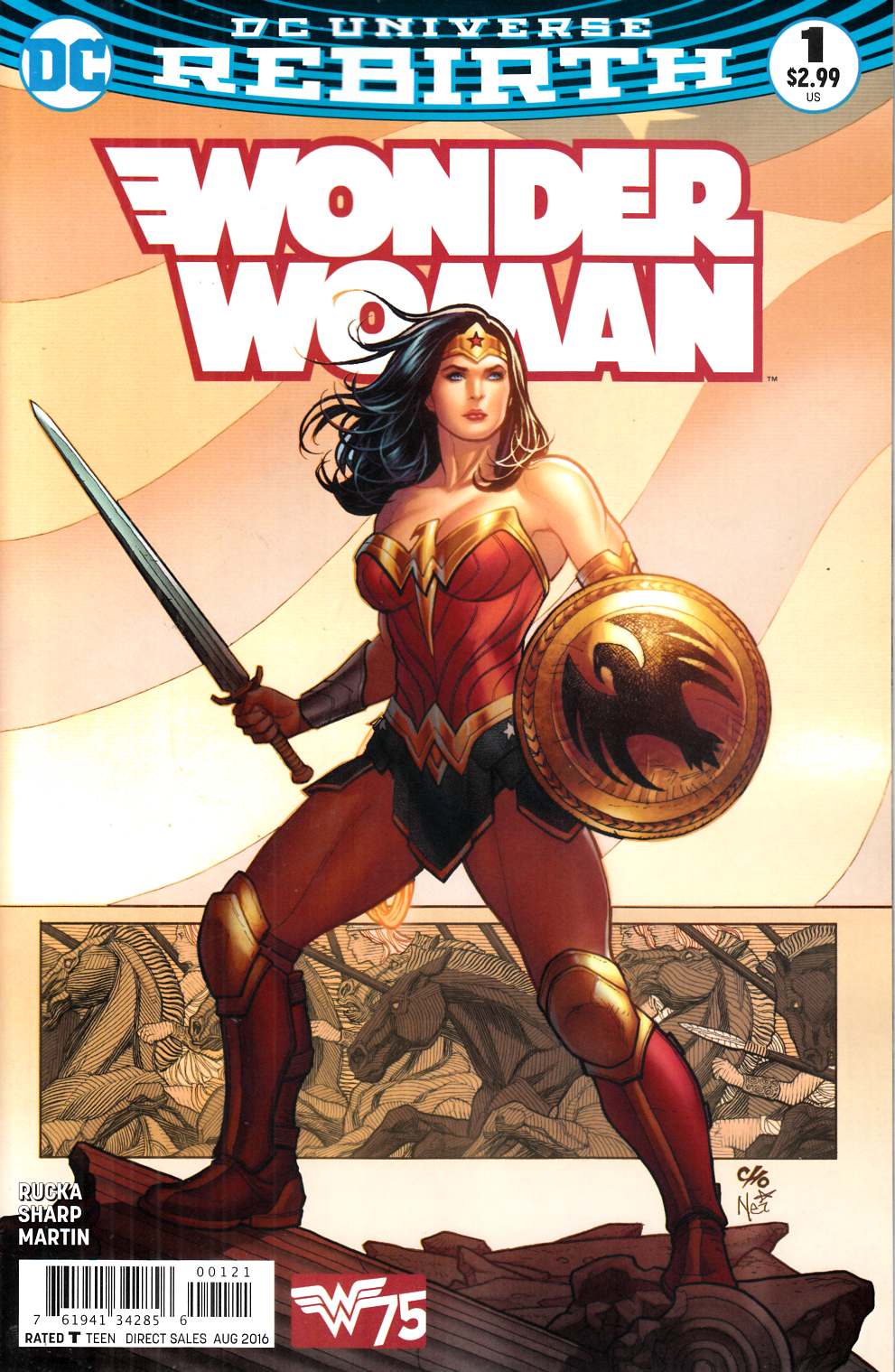 Wonder Woman #1 Cho Variant Cover [DC Comic]