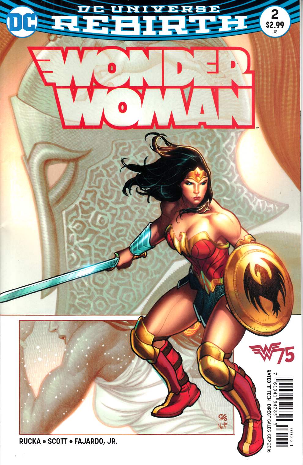 Wonder Woman #2 Cho Variant Cover [DC Comic]