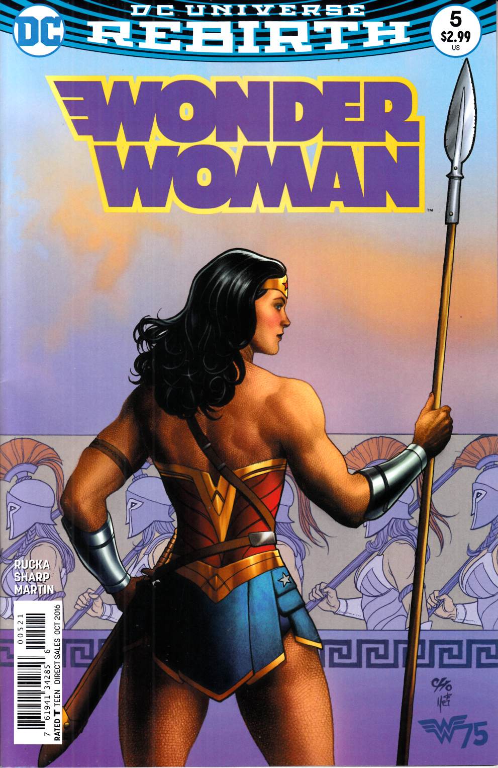 Wonder Woman #5 Cho Variant Cover [DC Comic]