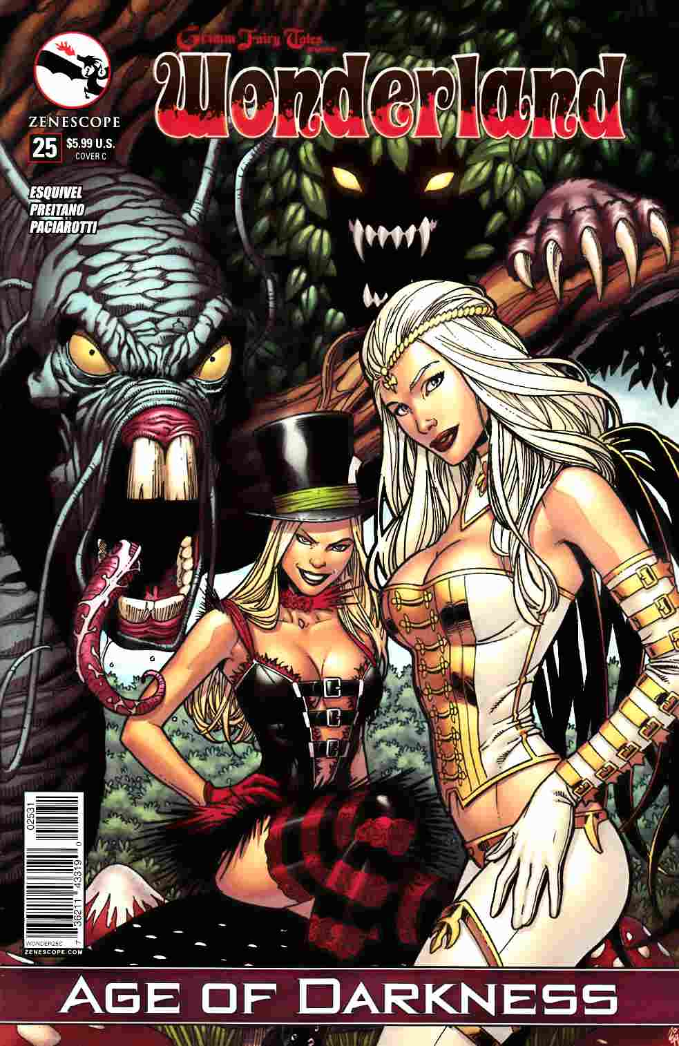 Wonderland #25 Cover C- Chen [Zenescope Comic] THUMBNAIL