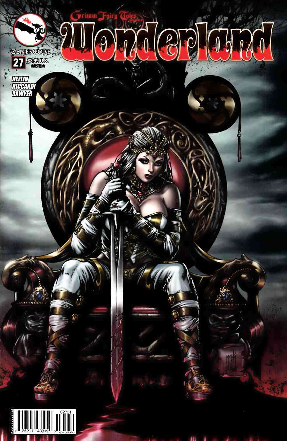 Wonderland #27 Cover C- Krome [Zenescope Comic] THUMBNAIL